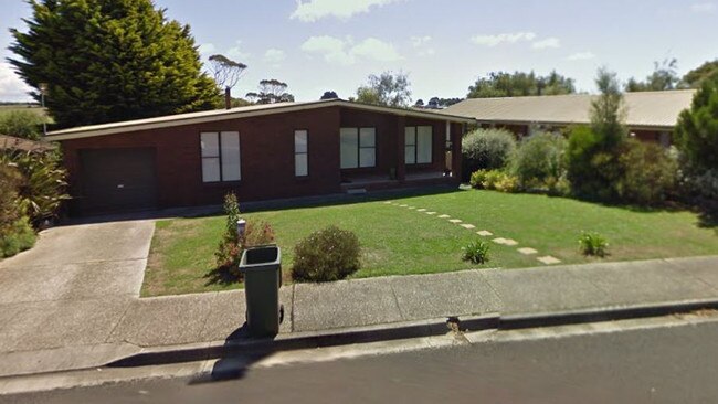 The Ritchie Ave, Downlands house outside which South Burnie man Bobby William Medcraft, 23, was allegedly murdered. Picture: Google Street View