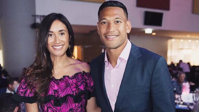 Maria Folau has come under fire for supporting husband Israel’s crowd-funding efforts.