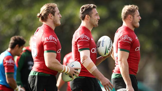 What will Bennett do with the Burgess trio? Photo by Matt King/Getty Images.