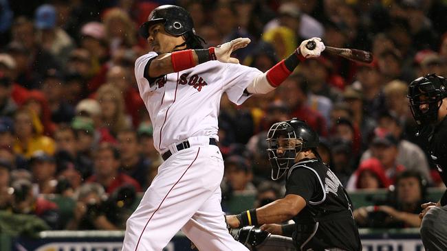 Manny Ramirez in action for the Boston Red Sox in 2007. Picture: Getty Images