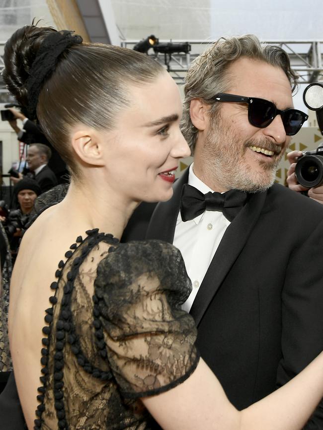 The couple at the 2020 Oscars. Picture: Kevork Djansezian/Getty Images