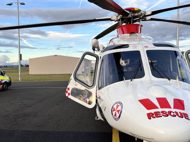 ﻿The Westpac Rescue Helicopter was tasked by New South Wales Ambulance at 600pm this afternoon to a report of a child that had been attacked by a kangaroo on a property on the outskirts of Armidale. NSW Ambulance Paramedics carried out initial treatment on scene of the 3yo female and rendezvoused with the helicopter and the Helicopter Critical Care Medical Team at Armidale Airport.