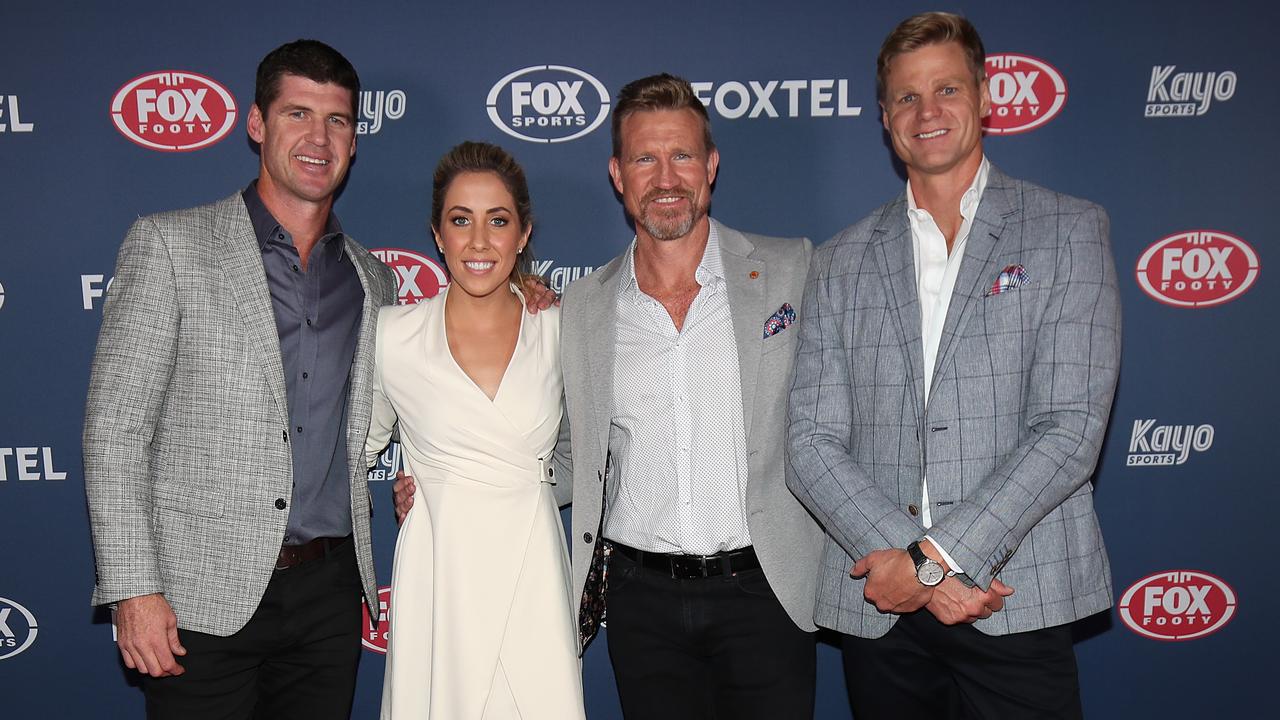 MELBOURNE, AUSTRALIA - MARCH 02: The FOX Footy Launch at the Forum Theatre on March 02, 2022 in Melbourne, Australia. (Photo by Graham Denholm/Getty Images)