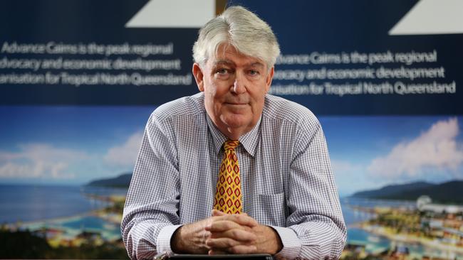 Former Cairns mayor Kevin Byrne has died, aged 74. Picture: Stewart McLean