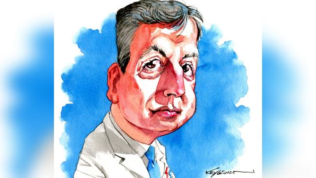 Orica boss Sanjeev Gandhi. Illustration: Sturt Krygsman