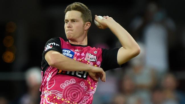 Hayden Kerr has taken more than 20 wickets for Sydney Sixers.