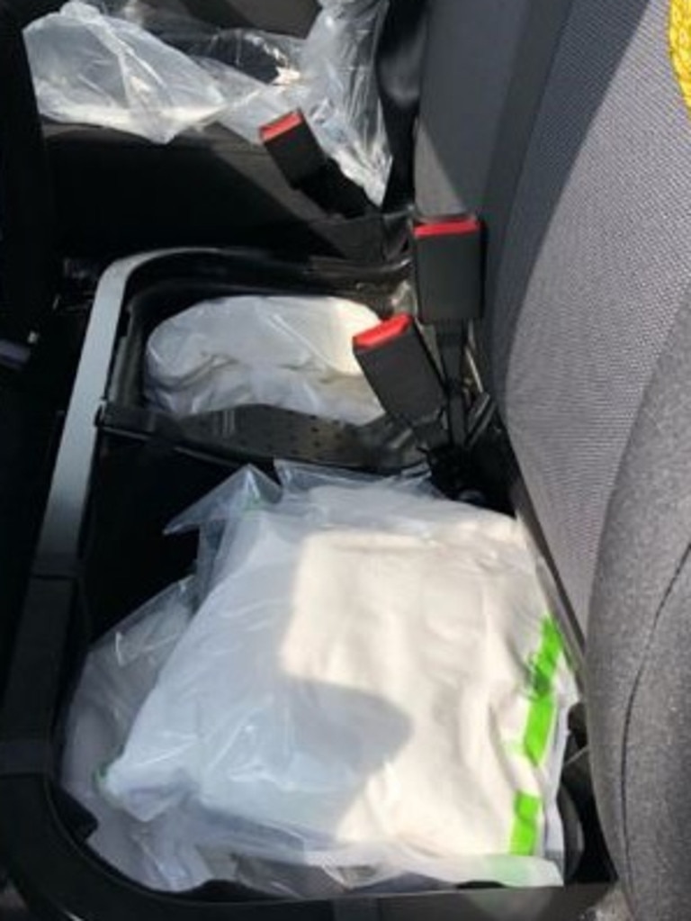 About 30kg of ketamine found inside the van in Maroubra. Picture: AFP