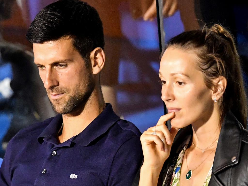 Novak Djokovic and his wife Jelena both contracted COVID-19.