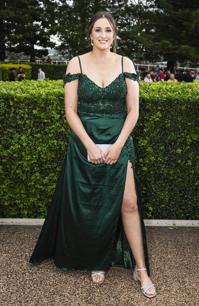 Bailee Lange at Centenary Heights State High School formal at Picnic Point, Friday, November 15, 2024. Picture: Kevin Farmer