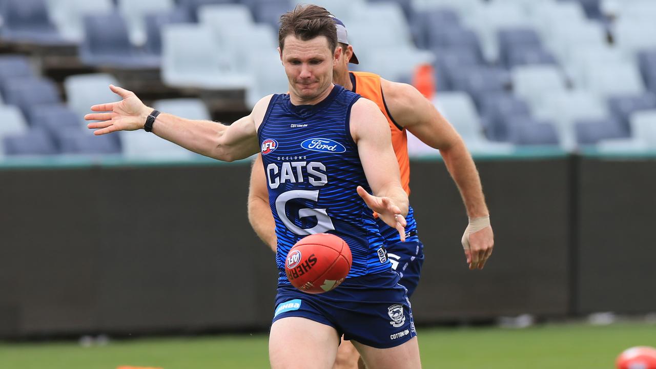 Patrick Dangerfield was close to remaining a FWD/MID in SuperCoach. Picture: Peter Ristevski.