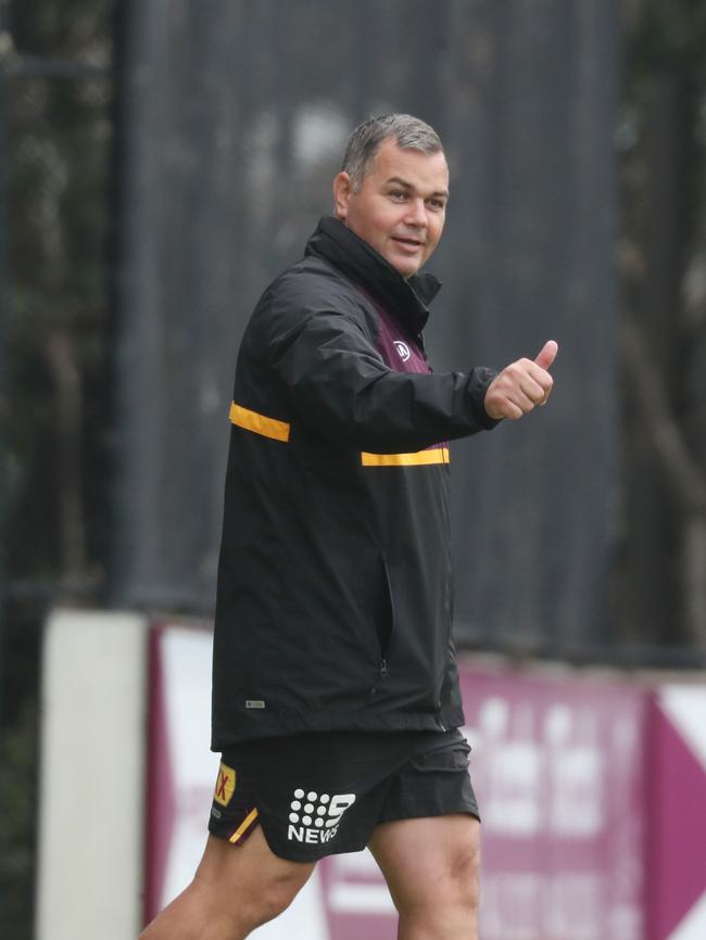 Brisbane coach Anthony Seibold. Picture: Annette Dew