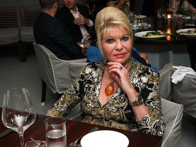 Ivana Trump pictured in 2015. Picture: Astrid Stawiarz/Getty Images for DuJour