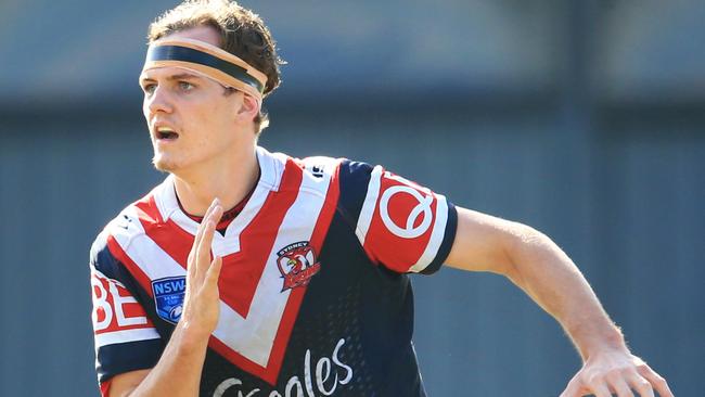 Ethan O'Neill, son of Julian O'Neill, is playing for the Roosters. Photo: Mark Evans