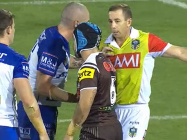 David Klemmer was found not guilty after being charged for touching a match official.