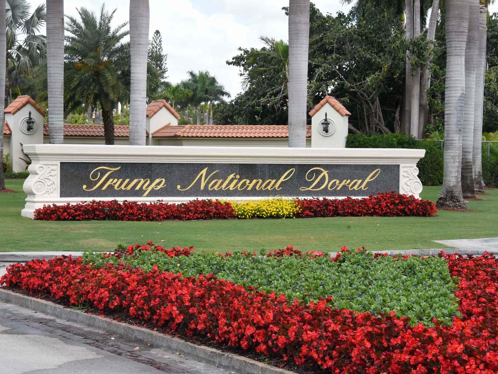 The Doral resort that Trump claims is in the running to host the next G7 in Miami. Picture: Michele Eve Sandberg / AFP.