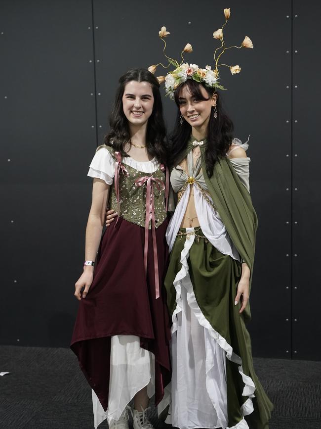 OZ Comic-Con Gallery. OZ comic at Melbourne Exhibition and Convention Centre. Alicia and Olivia . Picture: Valeriu Campan