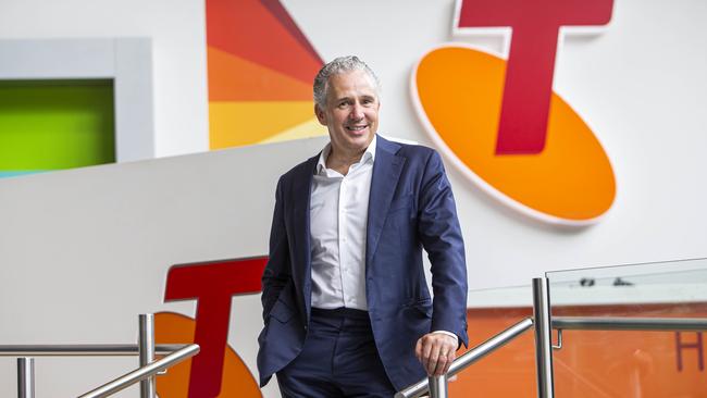 Telstra CEO Andy Penn. Picture: Aaron Francis