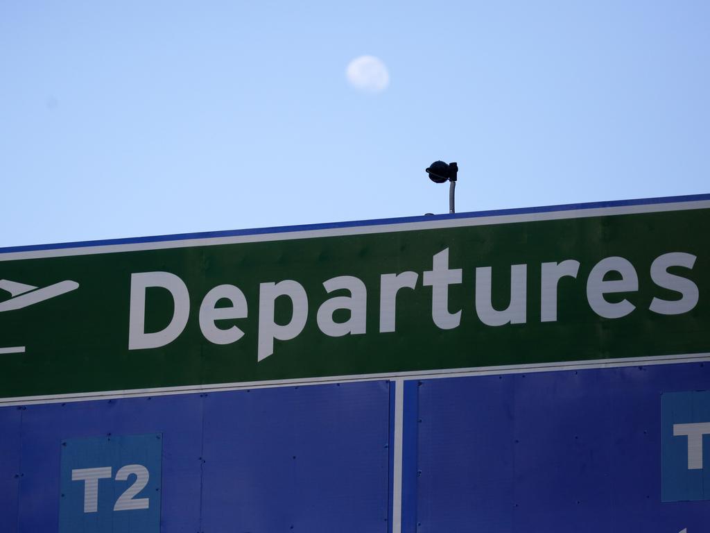 Sydney airport has come back online. Picture: NCA NewsWire / Christian Gilles