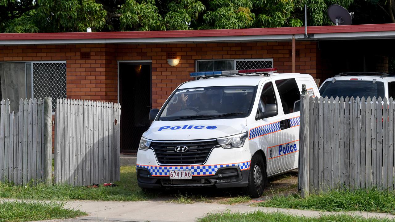 Death at home in Charles Street, Kirwan. Picture: Evan Morgan