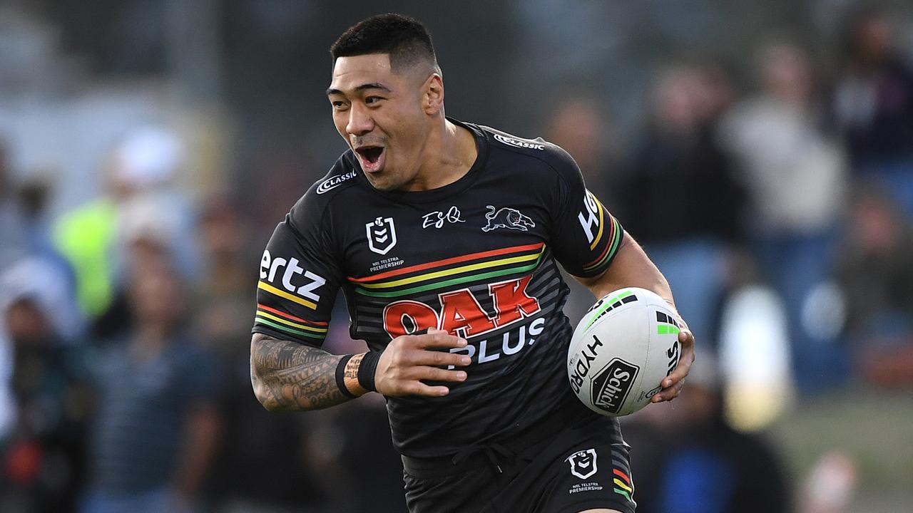 Moses Leota will remains at the Panthers until at least 2024. AAP Image