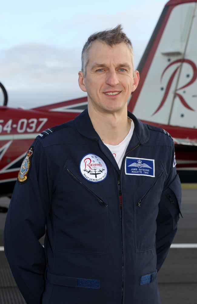 Flight Lieutenant James Dutschke, 39, has been in the Air Force since he finished school. Picture: RAAF