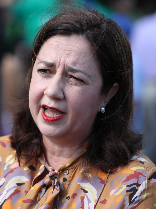 And QLD Premier Anastasia Palaszczuk. Picture: Peter Wallis