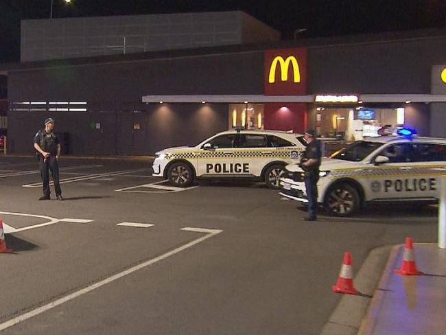 The man was charged with making a false threat. Picture: 9News