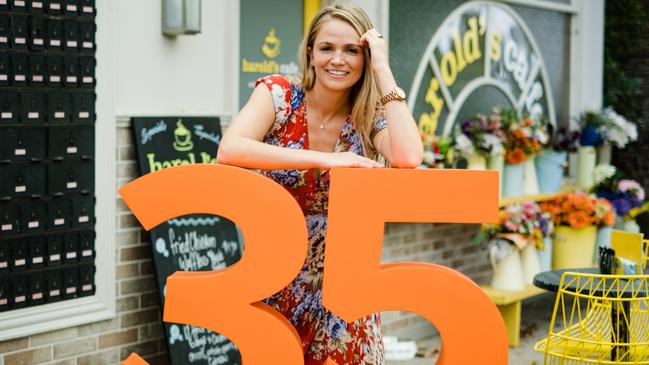 Steph McIntosh at Neighbours set