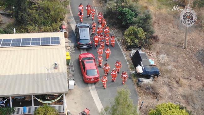 Queensland Police have released images from the arrest of two bikies over an alleged attempted murder.