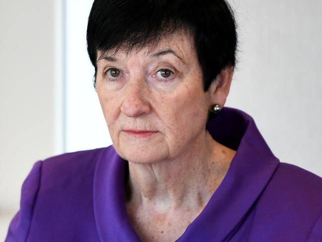 Chief Executive of Business Council of Australia Jennifer Westacott is seen during a roundtable to map-out the IR reform working group process at the MLC Centre in Sydney, Wednesday, June 3, 2020. (AAP Image/Bianca De Marchi) NO ARCHIVING