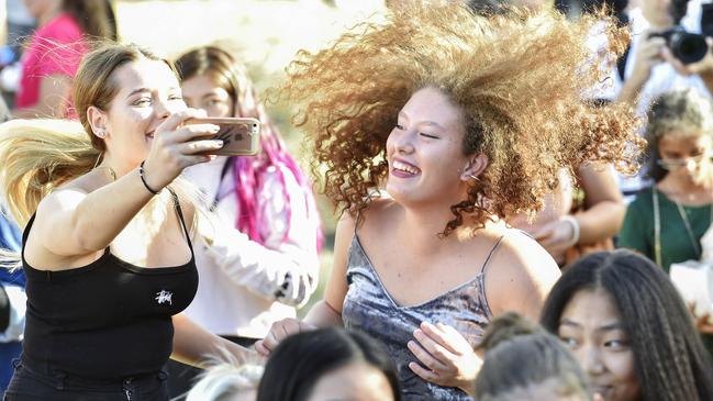 Fans at the at the Valdo Saric concert. Picture: Fairfield Council