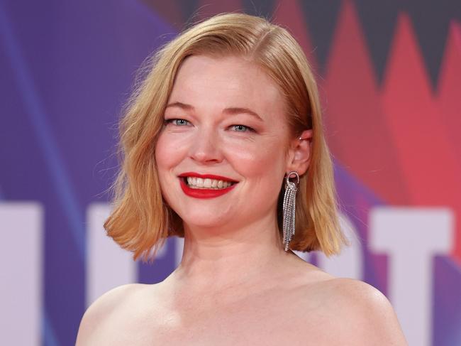 Sarah Snook has been nominated for Best female actor in a television series for Succession, which also topped TV drama nominations for the Golden Globes. Picture: WireImage