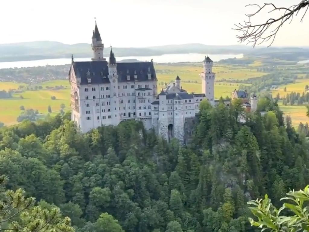 She was reportedly visiting Neuschwanstein Castle, in Bavaria State, Germany. Picture: Newsflash