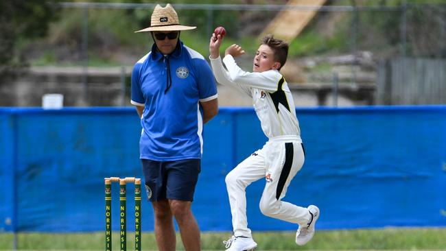 Action from the latest Level 2A cricket match between Northsiders at Brothers at Keith Sternberg Oval. Picture: Gary Reid