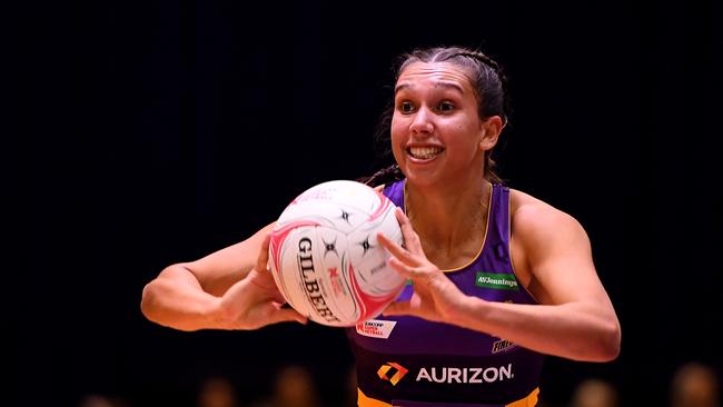 Jemma Mi Mi is the only Indigenous player in Super Netball. Photo: Getty Images