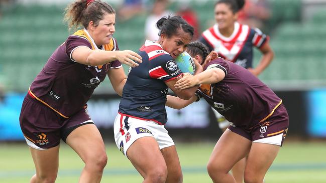 Simaima Taufa joined the Eels after three seasons at the Roosters. Picture: AAP Image/Richard Wainwright