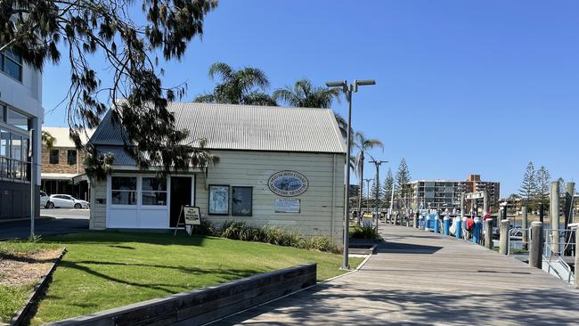 Passengers were rescued and taken to the Maritime Museum at Port Macquarie. Picture: Janine Watson.