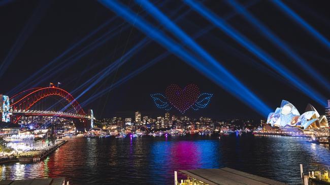 Some individuals pointed out that vendors at events like Vivid face exorbitant charges from event organisers, leading to high food prices. Picture: NewsWire / Destination NSW