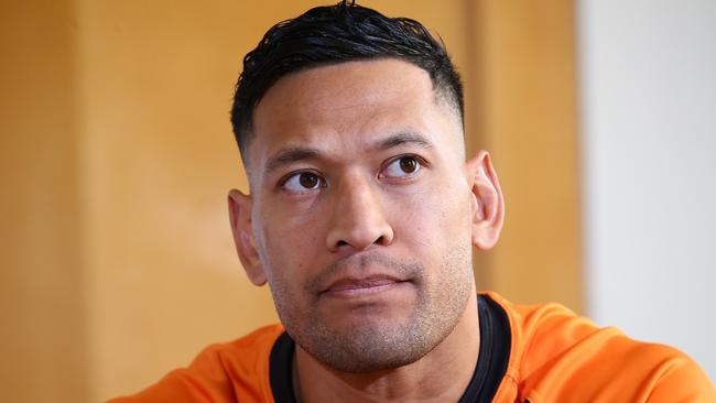 Claims the show was hastily re-edited because it was too sympathetic to Israel Folau are incorrect. Picture: Getty Images