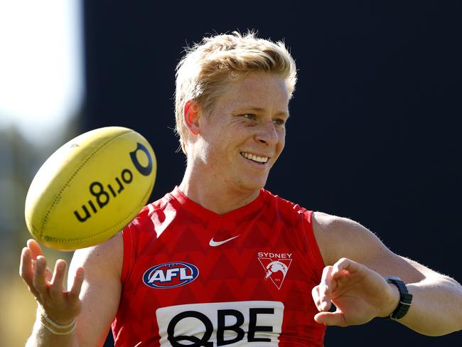 Isaac Heeney could return for the Swans after being managed through concussion protocols. Picture: Phil Hillyard