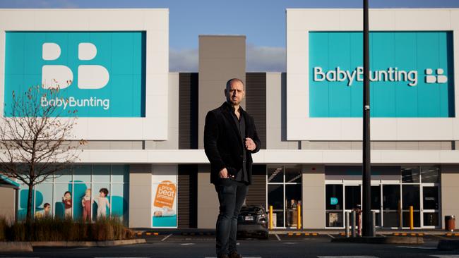 Baby Bunting CEO Mark Teperson. Picture: Louis Trerise