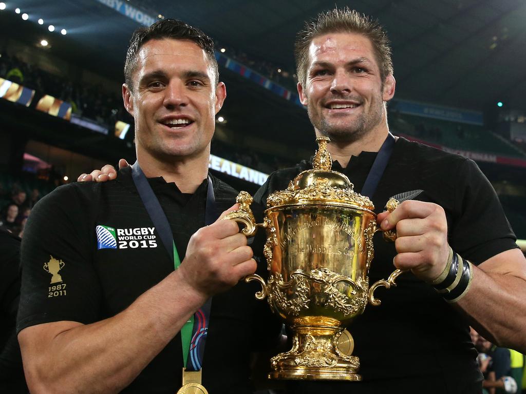 The full marketing potential of superstars like Dan Carter and Richie McCaw was never tapped into. Picture: <span>David Rogers/Getty Images</span>