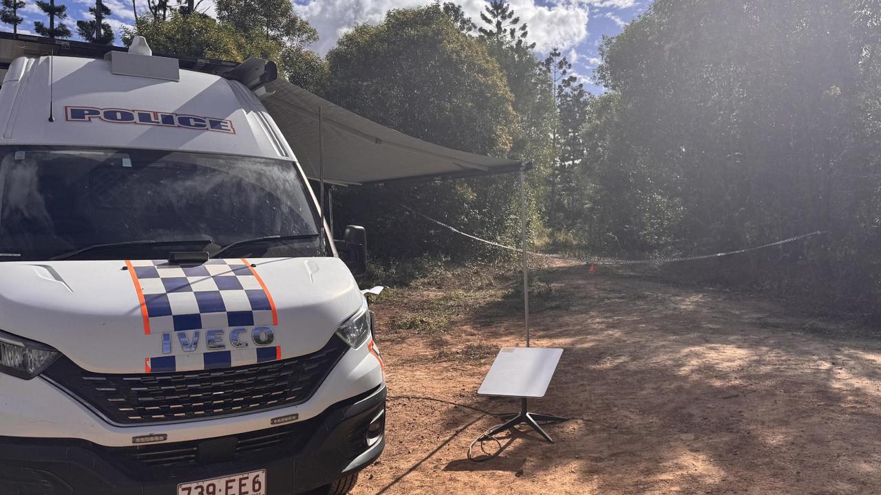 Police uncovered a body at Goodnight Scrub National Park near Bundaberg. Picture:, Supplied / QLD Police