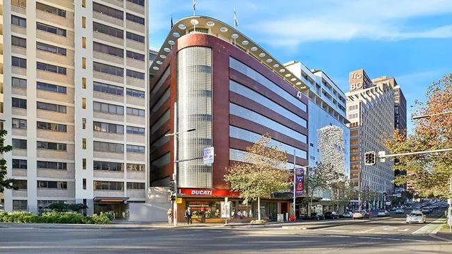 52-58 William St, Woolloomooloo is the proposed site for a $19m extension of St Mary's Cathedral College in Sydney. Picture: Woods Bagot.