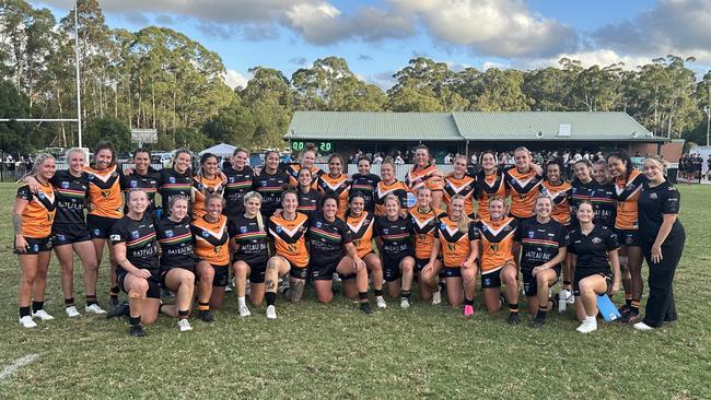 The Tigers got some revenge over Berkeley Vale by beating the Panthers in round one. Picture: supplied