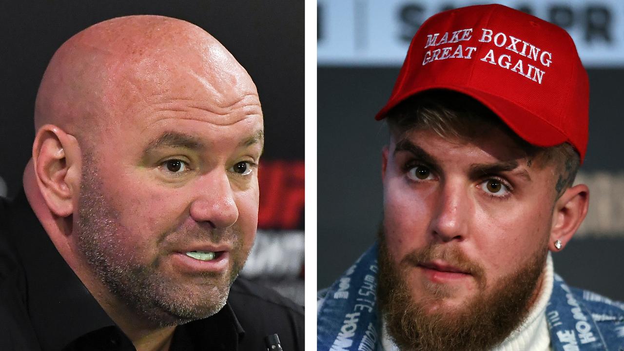 Jake Paul had some choice words for UFC president Dana White over his $250k gift to a YouTuber. Picture: Getty