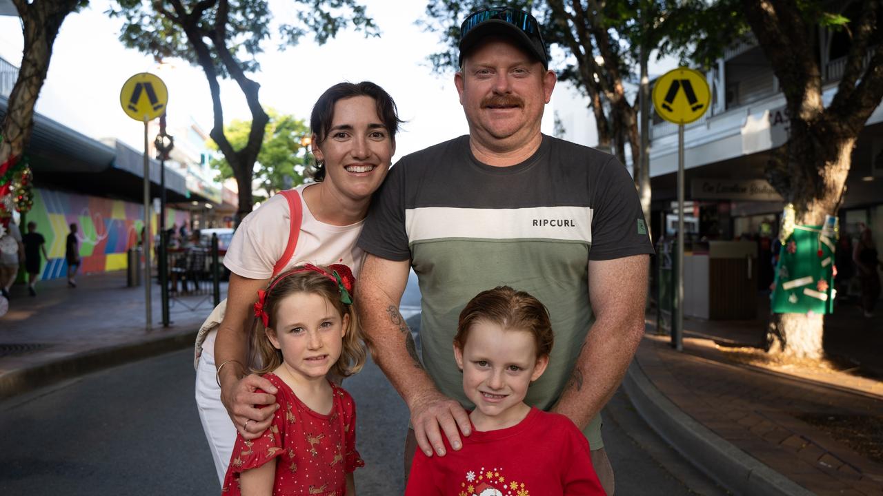 Will, Jarmilla, Abbi, and Jackson at Mary Christmas, December 20,2023.