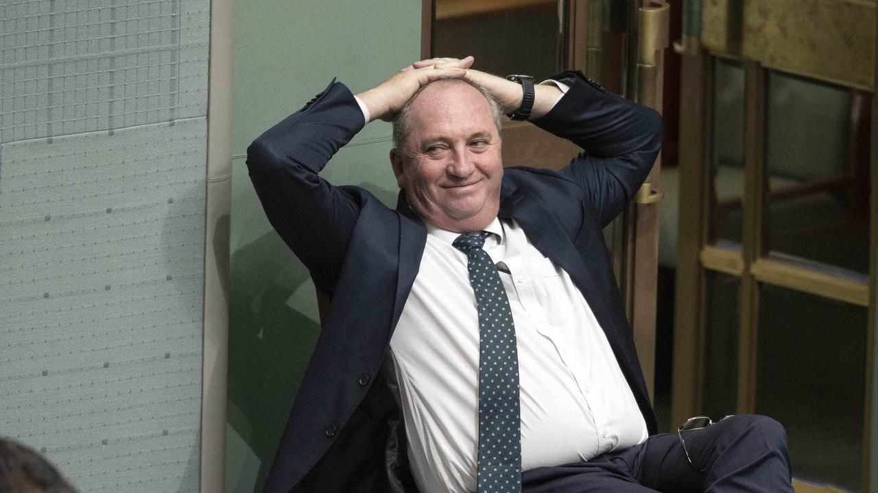 Former Nationals leader Barnaby Joyce was in Craig Kelly’s office after the news broke.