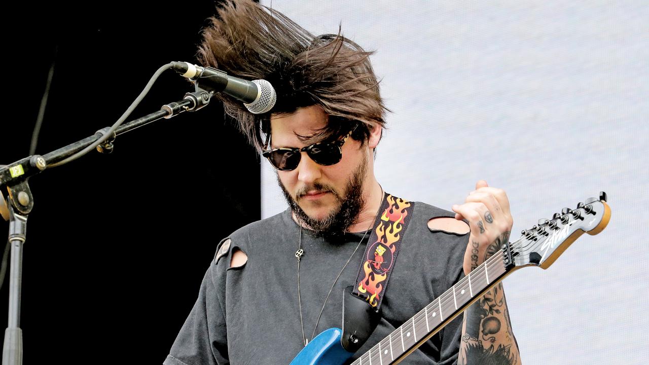 Nathan Williams from rock group Wavves has been criticised for renovating and leasing eight apartments in Silver Lake, Los Angeles. Picture: Luke Marsden