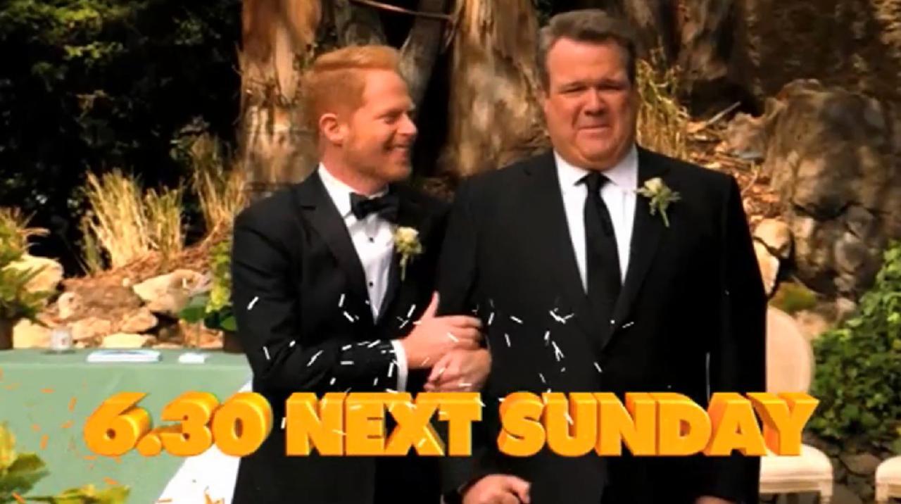 Eric Stonestreet on Filming Cam and Mitch's Modern Family Wedding